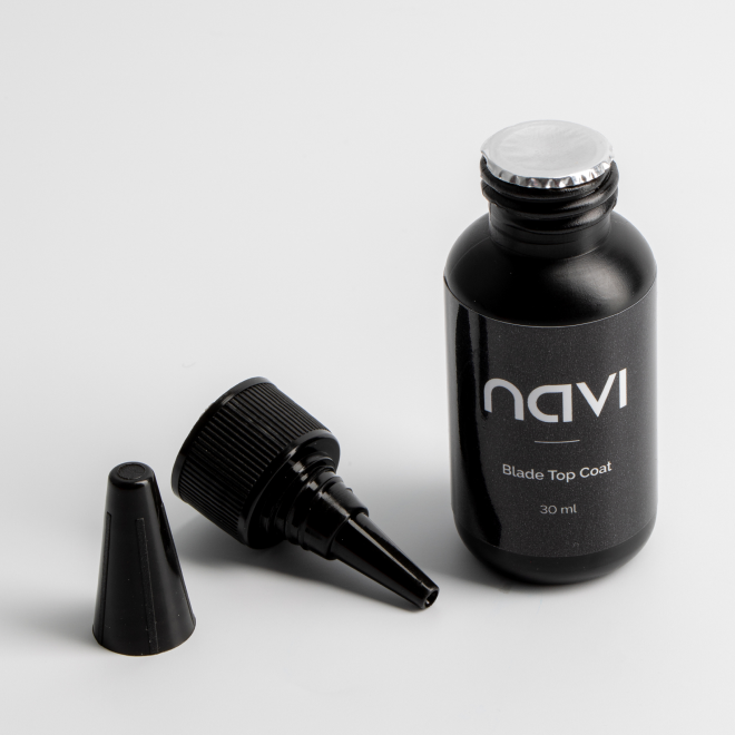 NAVI Топ прозрачный без липкого слоя Blade Top Coat с UV-фильтром 30 мл-img-0