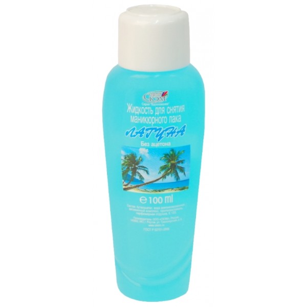 СКЭМ Жидкость 100мл. Omila "Лагуна" д/снятия лака без аце-на/24шт-img-0