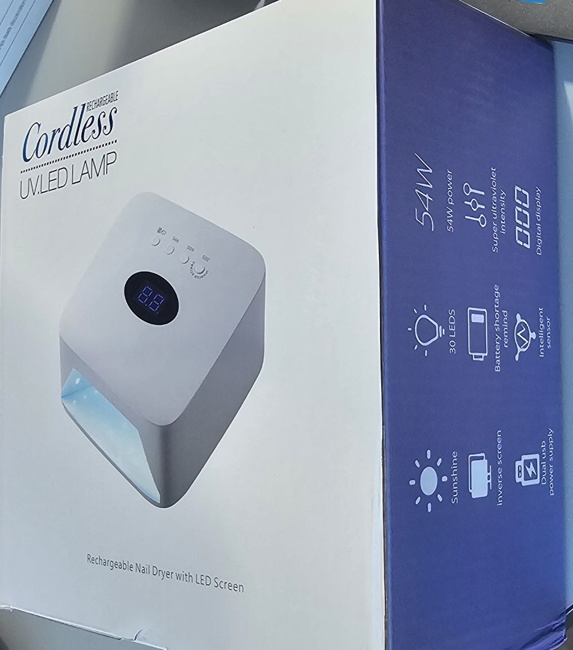 ОБОЛОЧКА Лампа Cordless UV.LED 54W-img-0