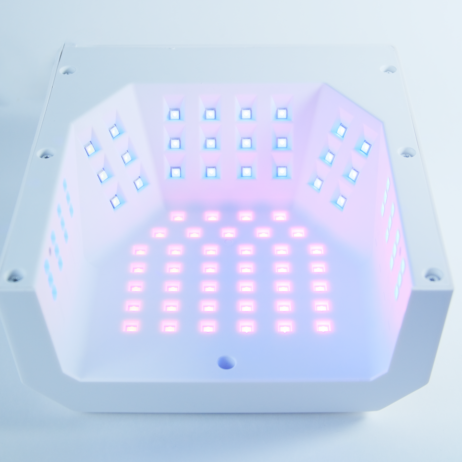 Global Fashion GF D-04 LED лампа с розовыми диодами и внешней подсветкой 368 W белая-img-1