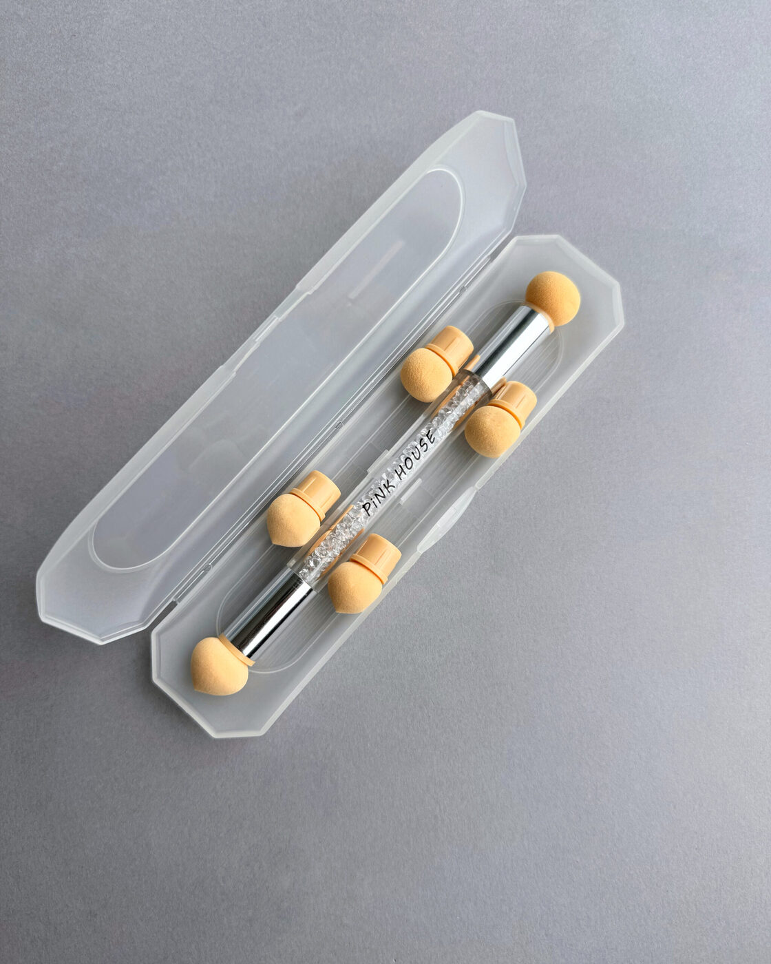 *кисть со спонжами д/градиента в футляре pink house-img-1