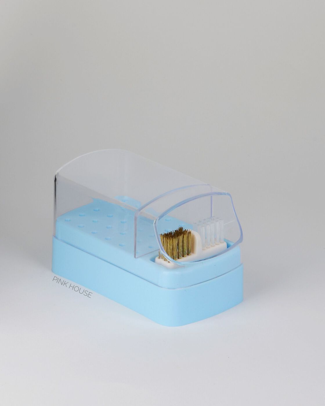 подставка д/фрез экспресс со щеткой голубая*-img-0