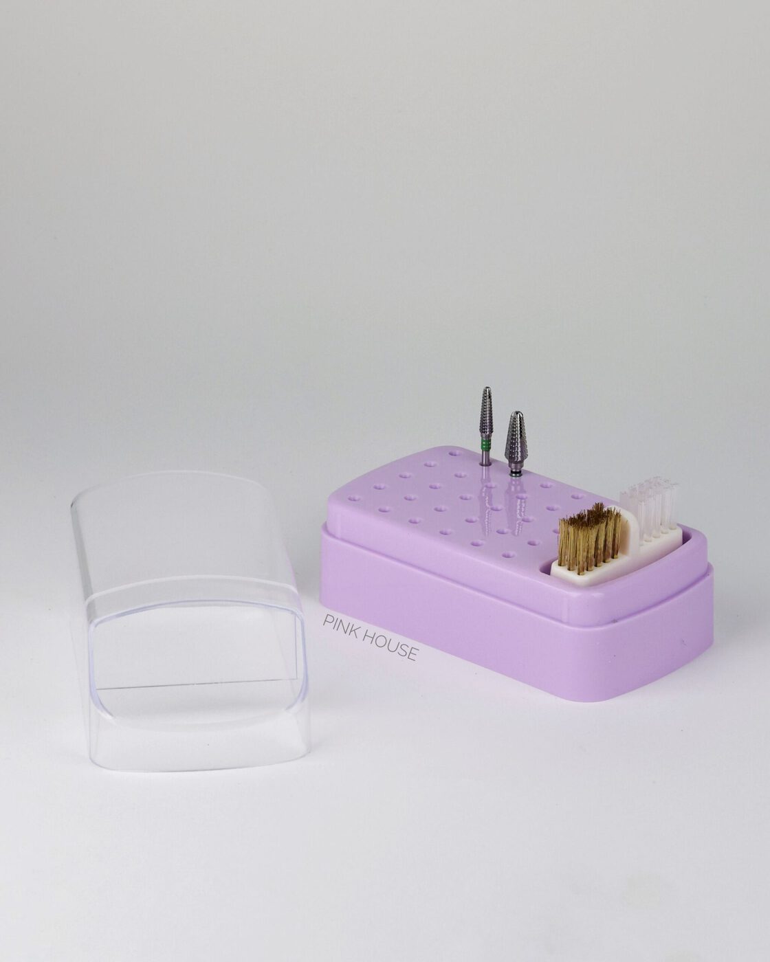 подставка д/фрез экспресс со щеткой сиреневая*-img-1