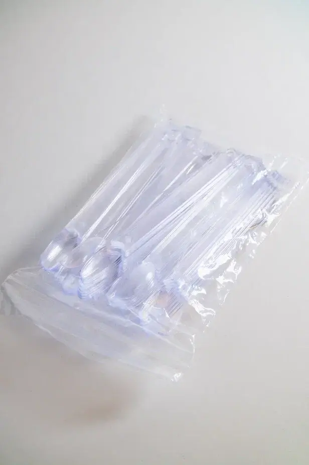 Палитра-веер на кольце "овал" прозрачная-img-1