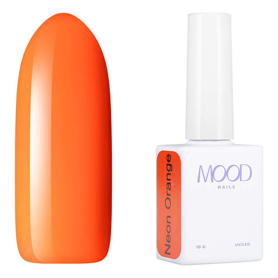 MOODNAIL Гель-лак Neon Orange, 10г-img-0