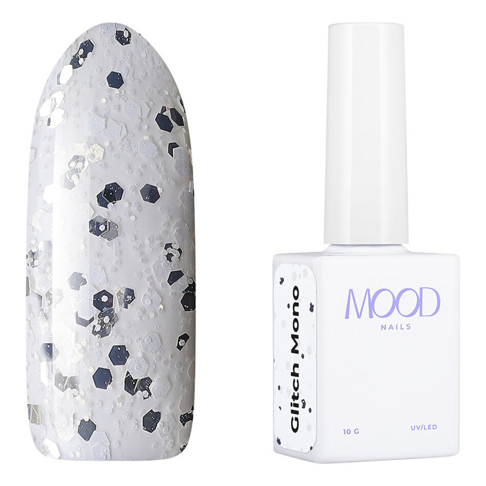 Гель-лак MOODNAIL Glitch Mono 10г-img-0