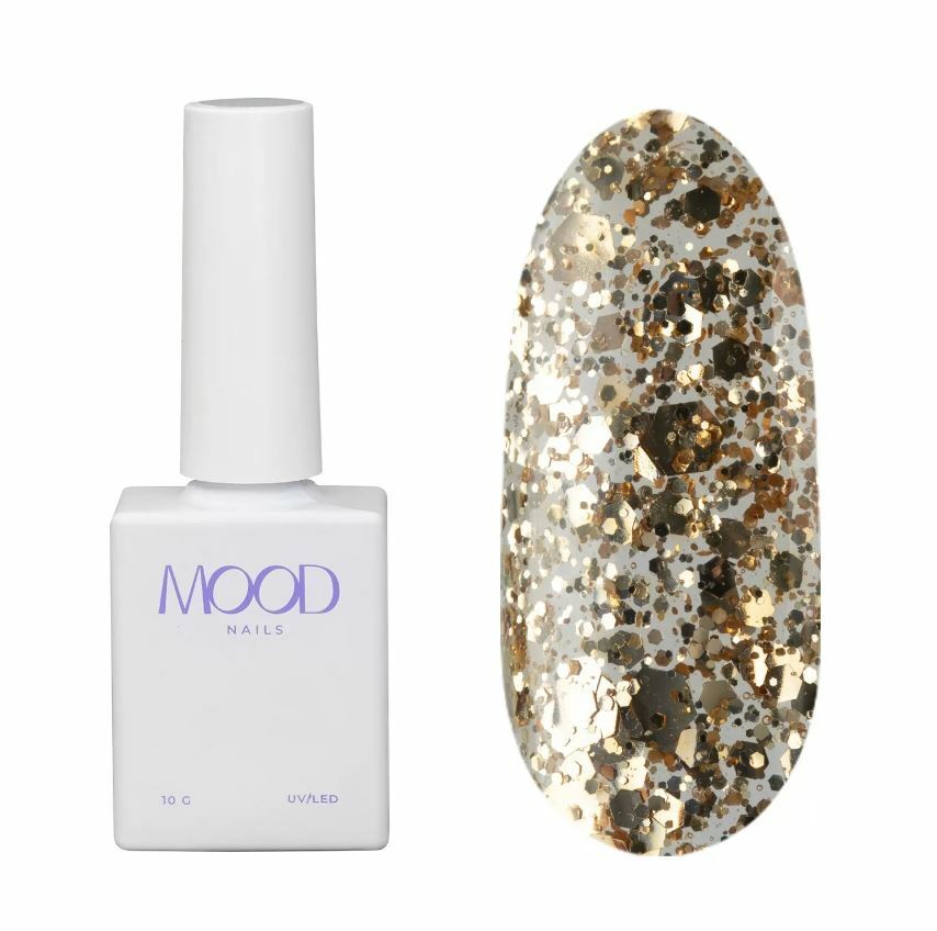 Гель-лак MOODNAIL Just shine gold 10г-img-0