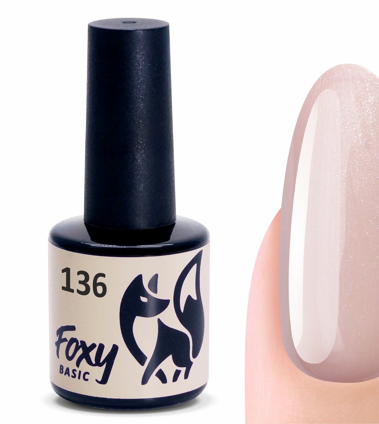 Foxy Гель-лак (Gel polish) #136, 8 ml-img-0