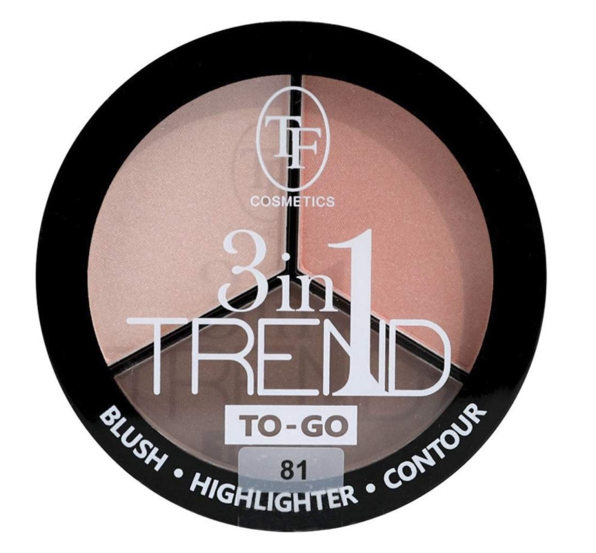 TF Cosmetics СТР18 "Trend To-Go" 3 in 1 тон 81 для контуринга лица-img-0