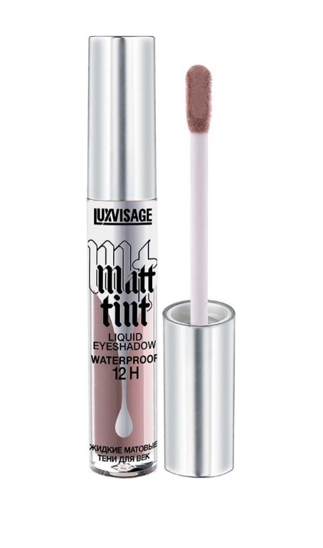 тон 108 () Тени для ВЕК ЖИДКИЕ "Matt tint waterproof 12H" LUXVISAGE/5-img-0