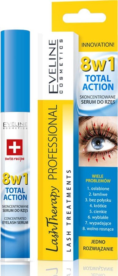 EVELINE Сыворотка для ресниц 8в1 "Lash Therapy Professional Total Action" 10 мл-img-0