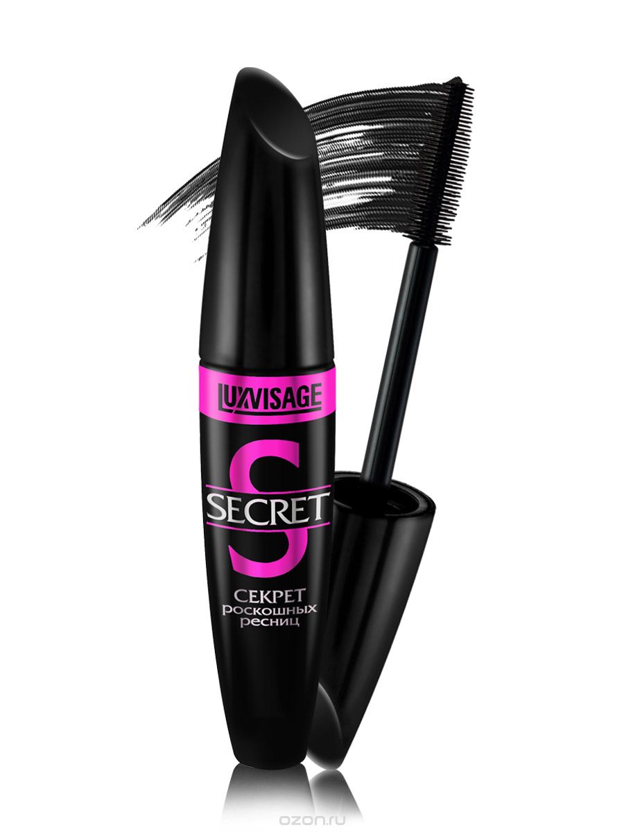 Тушь для ресниц ЧЁРНАЯ "СЕКРЕТ РОСКОШНЫХ РЕСНИЦ" Люкс Визаж/6-img-0