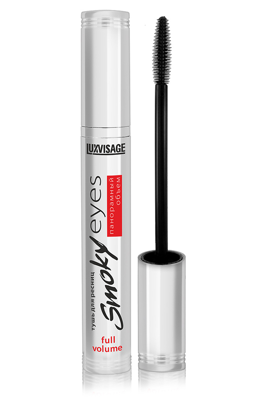 Тушь для ресниц "Smoky Eyes" ПАНОРАМНЫЙ ОБЪЕМ, 7г. Люкс Визаж/6/10-img-0