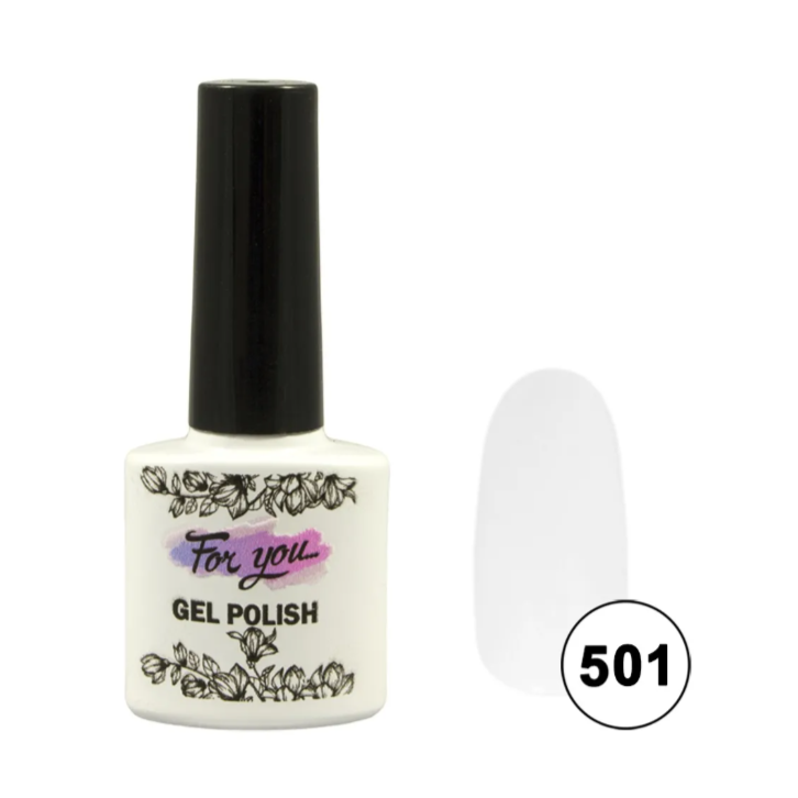 Гель-лак FOR YOU № 501 Белый-img-0