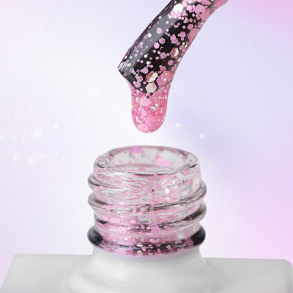 Гель-лак MOODNAIL Glitch Pinko 10г-img-1