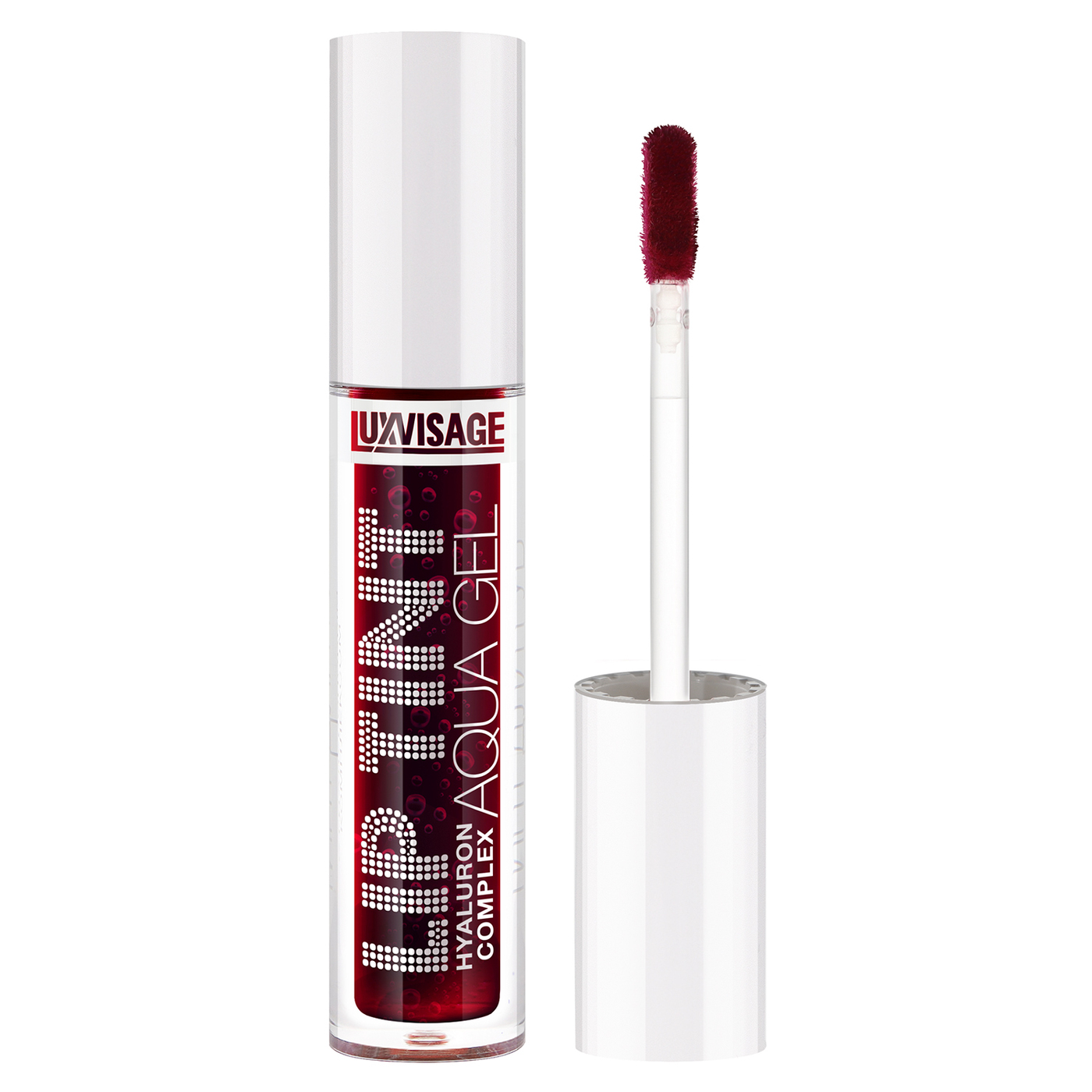 тон 03 (Deep Ruby) ТИНТ для ГУБ с гиалурон.комплексом LUXVISAGE LIP TINT AQUA GEL hyaluron complex/6-img-0