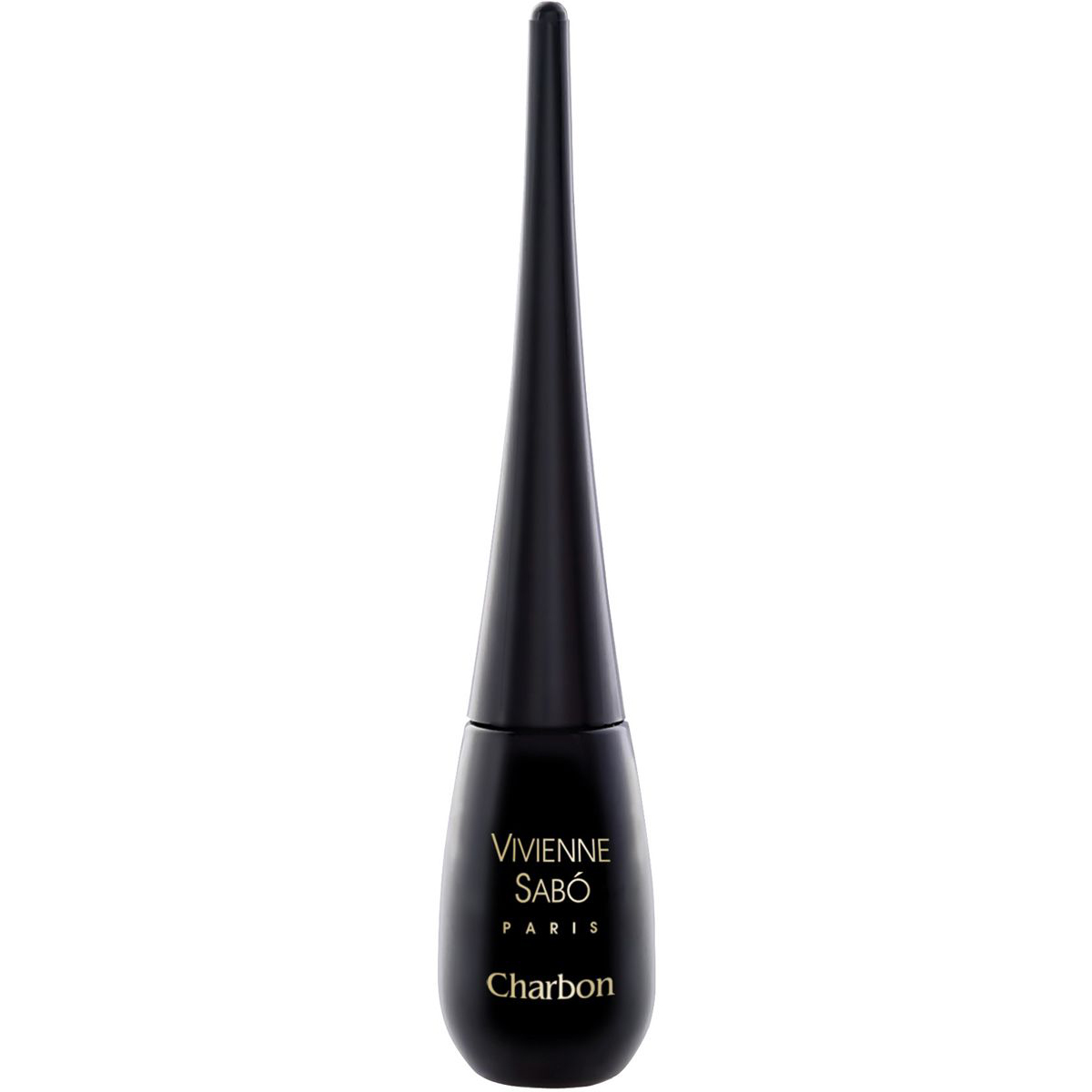 Vivienne Sabó "Charbon" №01 Подводка для глаз жидкая с черной крышкой-img-0