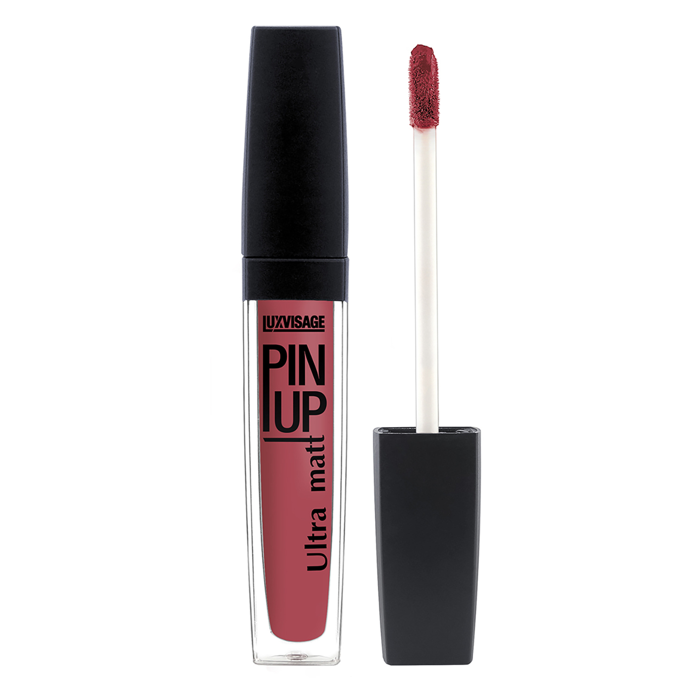 LUXVISAGE Матовый блеск для губ тон 34 "PIN-UP Ultra matt" 5г /5-img-0