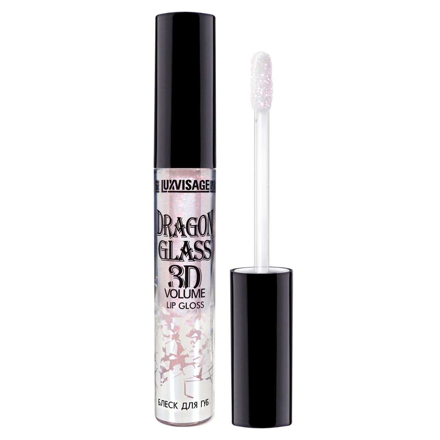 LUXVISAGE Блеск для губ тон 02 Unicorn "DRAGON GLASS 3D" 2,8 г /5-img-0