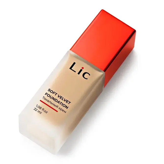 LIC Тональный крем с полуматовым финишем "Soft Velvet Foundation"-img-0