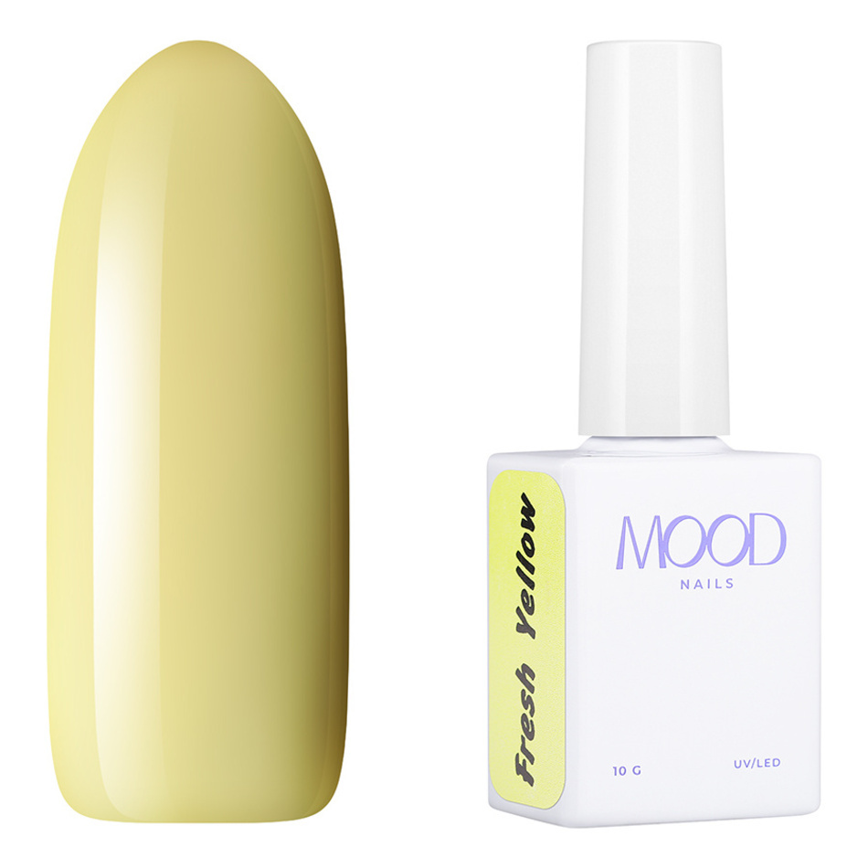 Гель-лак MOODNAIL Fresh Yellow 10г-img-0