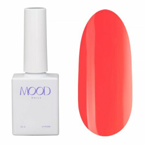 Гель-лак MOODNAIL Coral Red 10г-img-0