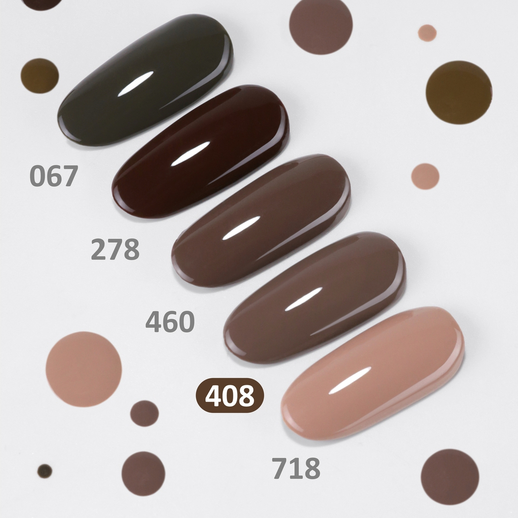 Foxy Гель-лак (Gel polish) #408, 8 ml-img-2