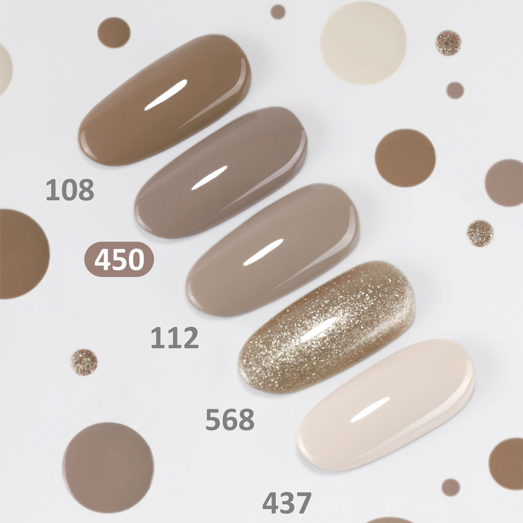 Foxy Гель-лак (Gel polish) #450, 8 ml-img-1