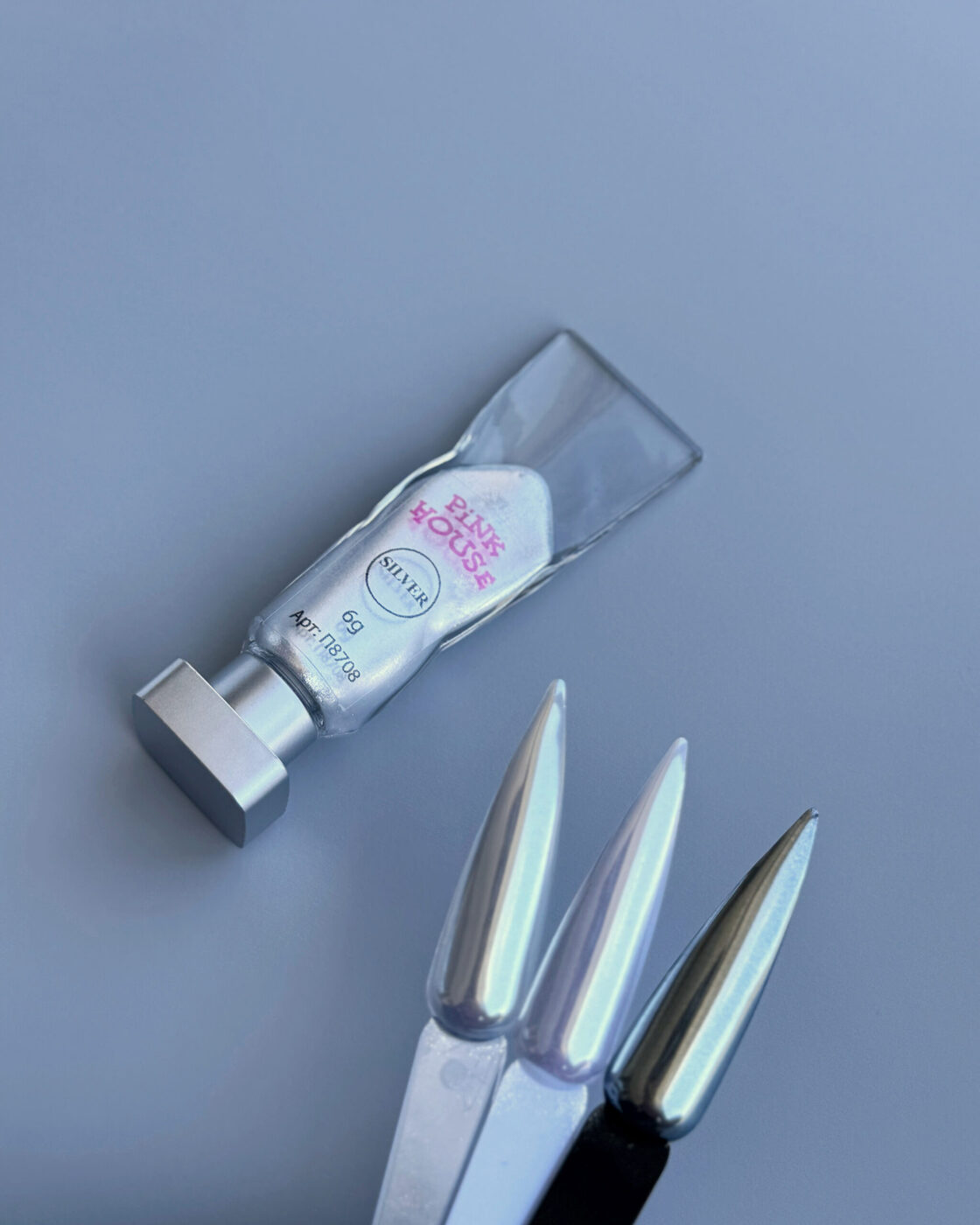 втирка тюбик silver 6 гр Pink House-img-0