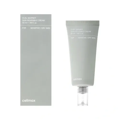 CELIMAX Dual Barrier Watery Sun Cream SPF 50+ PA++++ 40 ml  Солнцезащитный крем с комплексом церамидов-img-0