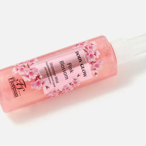 FLORESAN Ф-815 Спрей-мист с шиммером для тела и волос Pink Blossom-img-2
