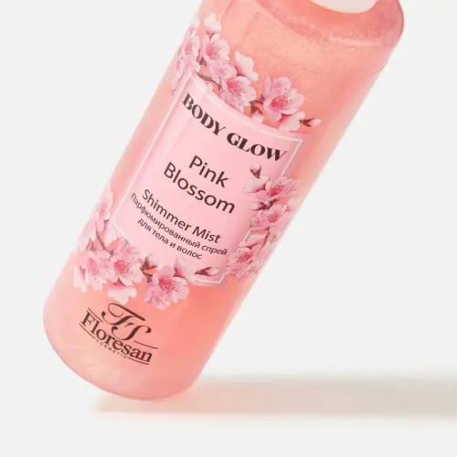 FLORESAN Ф-815 Спрей-мист с шиммером для тела и волос Pink Blossom-img-3