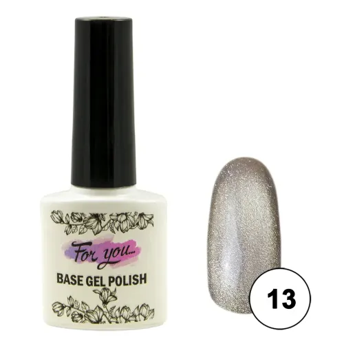 Гель-лак FOR YOU Cat"s eye CRYSTAL № 13-img-0