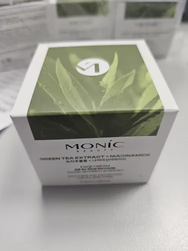 MONIC BEAUTY "All in one" Крем для лица с экстрактом зеленого чая и ниацинамидом-img-0