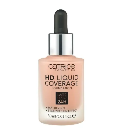 CATRICE Тональная основа с матовым финишем "HD Liquid Coverage Foundation"-img-0
