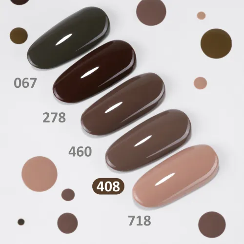 Foxy Гель-лак (Gel polish) #408, 8 ml-img-2