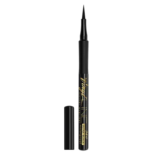 Подводка-ФЛОМАСТЕР для глаз LUXVISAGE VINYL LINE ultra black 24H waterproof/6-img-0
