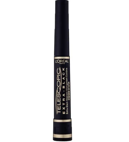 L'OREAL "Telescopic" Тушь Для Ресниц (ЧЕРНАЯ) Удлинение и Разделение, Экстрачёрный 8 мл-img-0