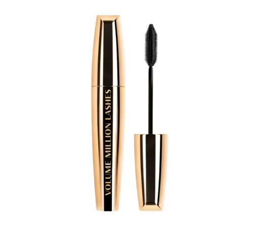 L'OREAL "Volume Million Lashes Gold" тушь Для Ресниц Объём и Разделение, черная золото с черной полосой-img-0