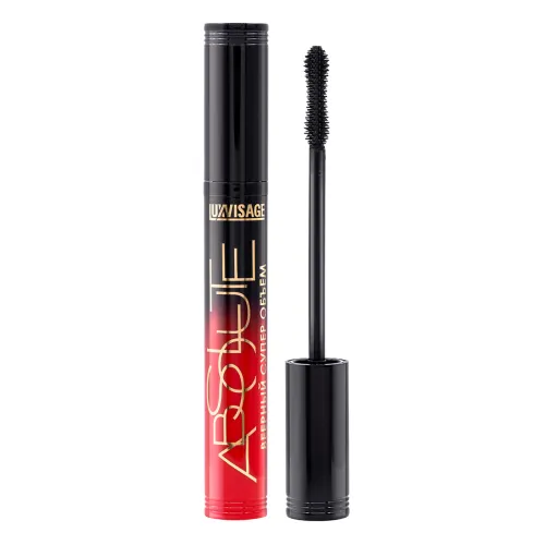 Тушь LUXVISAGE ABSOLUTE Веерный супер объём 8 г, черная-img-0