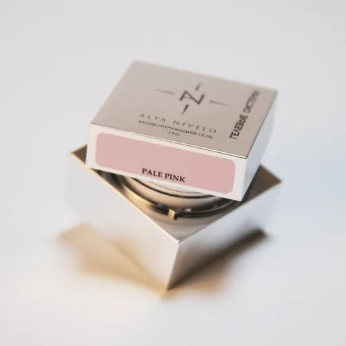 Alta Nivelo Гель для моделирования густой вязкости PALE PINK 15г-img-1