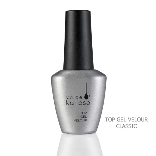KALIPSO Top Gel Velour CLASSIC - Велюровое верхнее покрытие для гель-лака CLASSIC-img-0