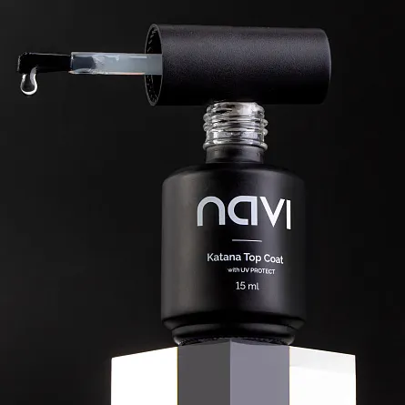 NAVI Топ для ногтей Katana c UV- фильтром 15 мл-img-0