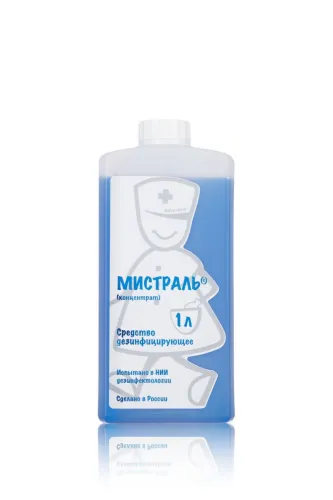 Дезинфицирующее средство Мистраль предстерилизационная очистка 1л Техноэкспорт(Россия)-img-0