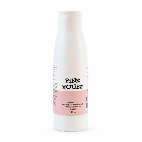 Средство для обезжиривания и снятия липкого слоя Cleaner Pink House 110 мл-img-0
