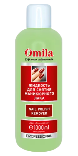 Жидкость для снятия лака без ацетона Omila "Нежность"  1000мл-img-0