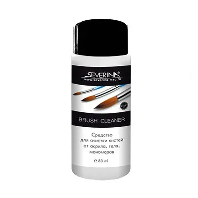 SEVERINA Brush Ceaner средство для очистки кистей от акрила и геля 80мл-img-0