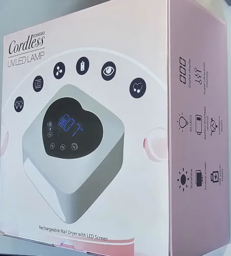 ОБОЛОЧКА Лампа Cordless UV.LED дисплей сердечко-img-0