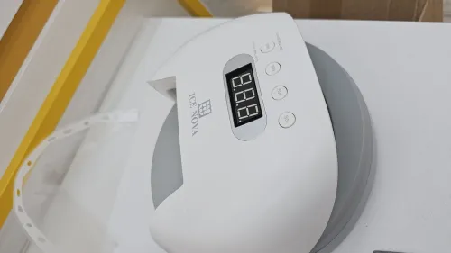 ICE NOVA Лампа светодиодная ICE 7 круглая с цифровым таймером на 10с, 30с, 60с. 99с, 48 Вт-img-0