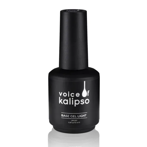 Voice of Kalipso Base gel light - Жидкая каучуковая основа для гель-лака 15 мл-img-0